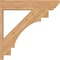 Ekena Millwork Merced Slat Smooth Outlooker, Western Red Cedar, 7 1/2"W x 34"D x 34"H OUT08X34X34MRC06SWR - alternate 4
